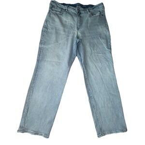 Old Navy Jeans Womens 18 Blue OG High Rise Straight Secret Smooth Pockets